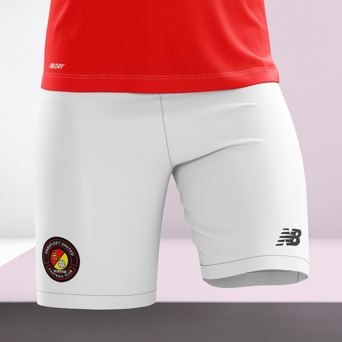 EUFC Home Shorts (White) – Ebbsfleet United FC Online Store