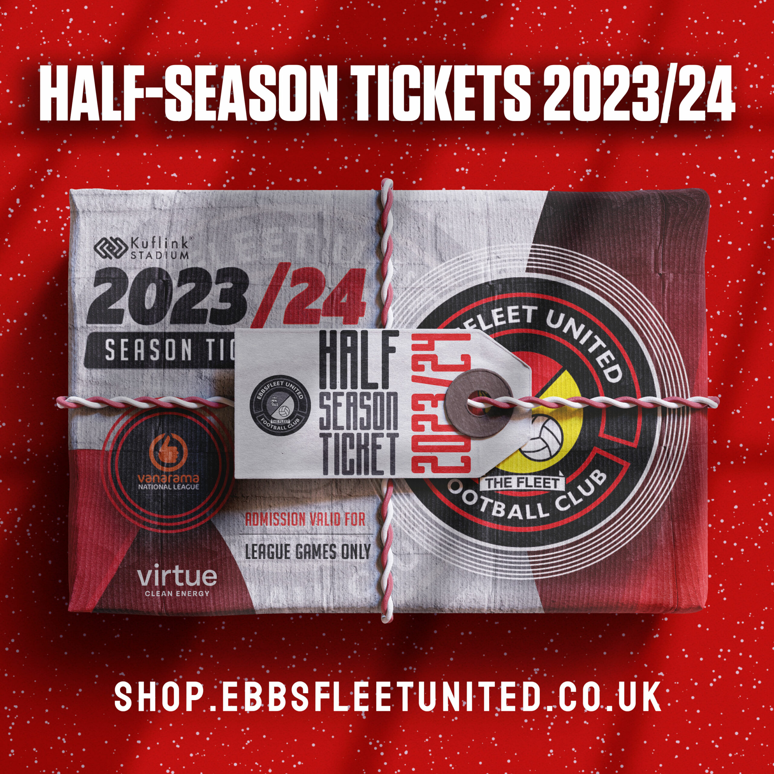 Ebbsfleet United season ticket for 2023/24 season priced at £250 for adults  regardless of their division