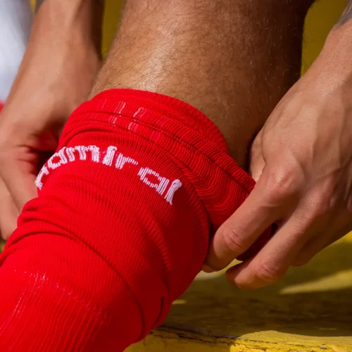 Adult & Junior Home Socks (Admiral/Red) 2025/26 *PRE-ORDER* - Image 5