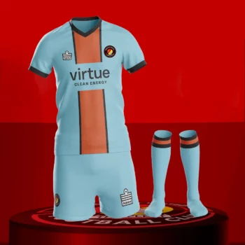 Junior Away Kit Bundle (Admiral/Light Blue, Orange & Black) 2025/26 | *PRE-ORDER*