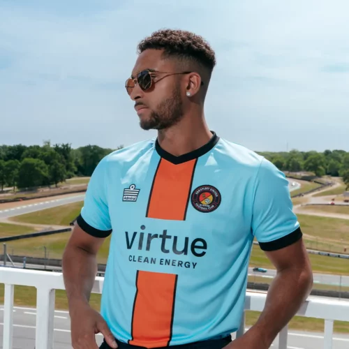 Adult & Junior Away Shirt (Admiral/Light Blue) 2025/26 *PRE-ORDER* - Image 2