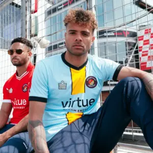 Adult & Junior Away Shirt (Admiral/Light Blue) 2025/26