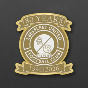 Fleet 80th Anniversary Pin Badge